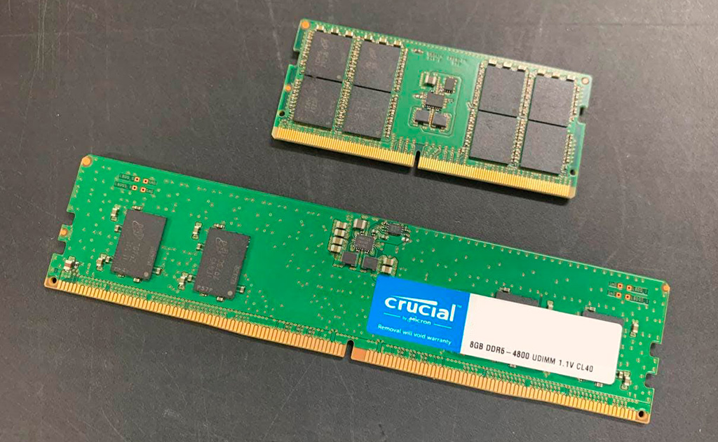 Micron показала собственные модули DDR5