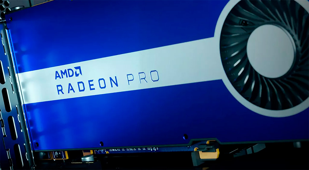 AMD Radeon Pro W6800 получит 32 ГБ видеопамяти и чип Navi 21 GLXL