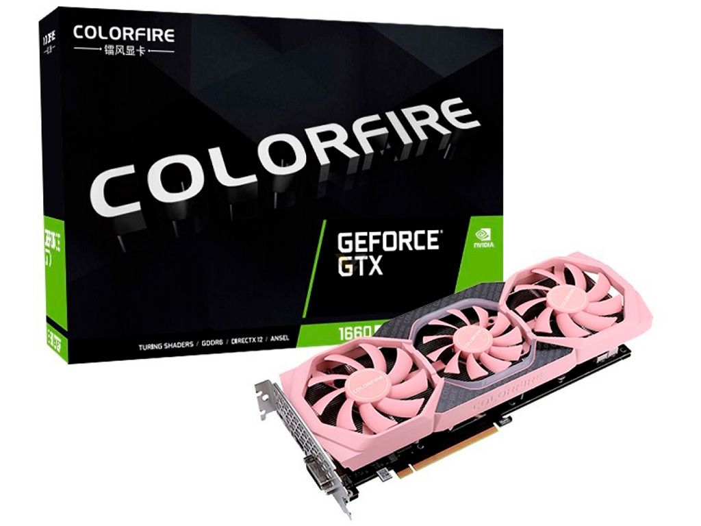 Предав AMD, спустя 3 года Colorfire возвращается с розовыми видеокартами
