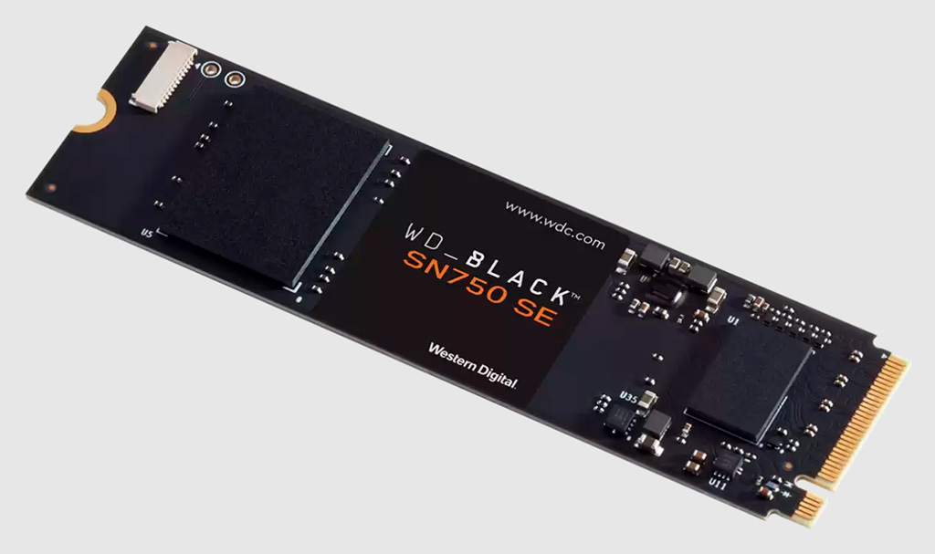 WD Black SN750 SE – накопители с интерфейсом PCI-E 4.0, претендующие на звание «народных»