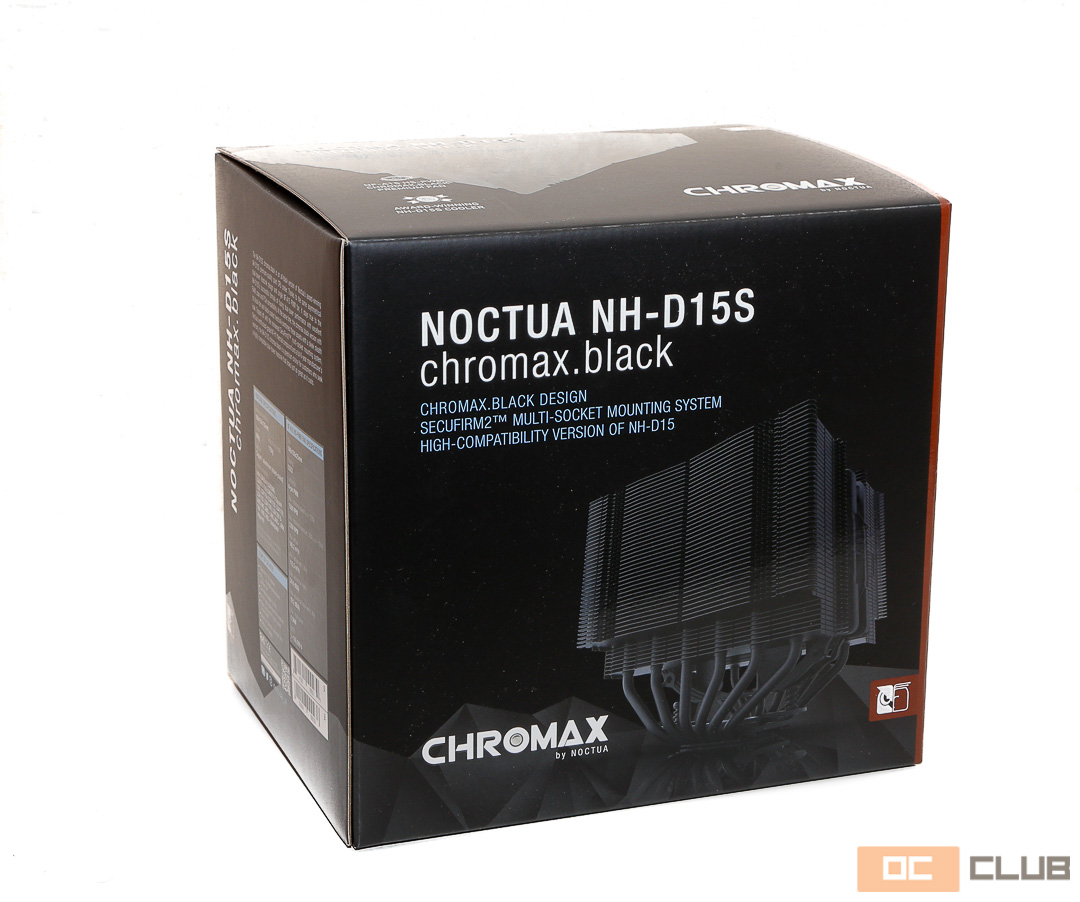 Noctua NH-D15s chromax.black: обзор. Легенда в гуталине
