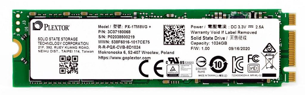Plextor M8VG Plus 1 ТБ: обзор. SSD под любые нужды