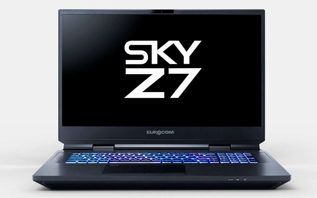 Ноутбук Eurocom Sky Z7 R2 оснащается десктопным процессором Intel Core 11th Gen и Z590-платой
