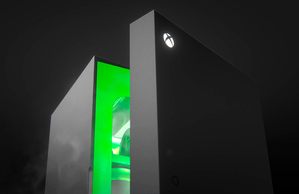Microsoft представила Xbox Mini Fridge – «геймерский» холодильник