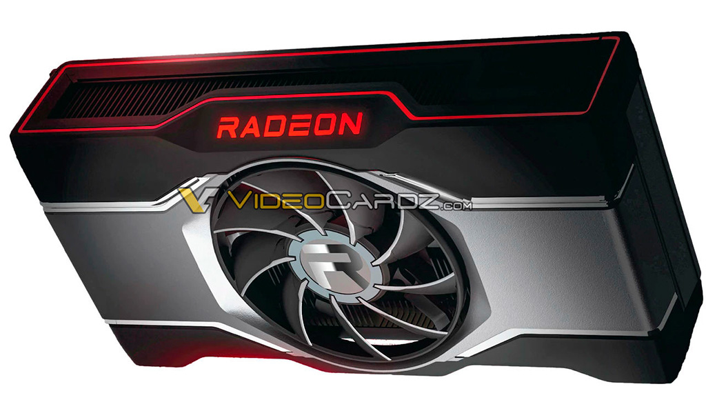 Рассматриваем рендер референса AMD Radeon RX 6600 XT