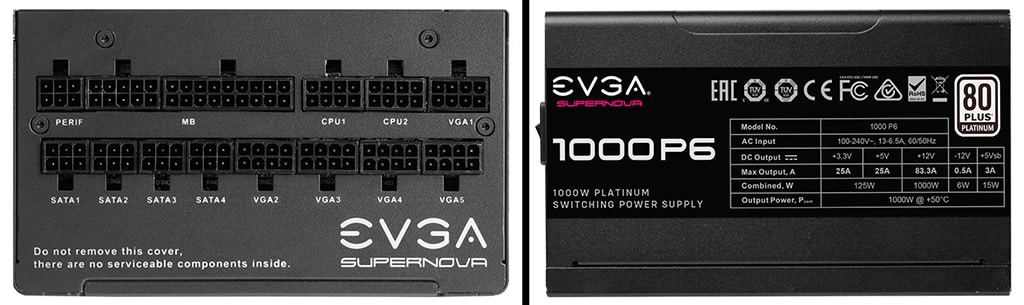 EVGA SuperNOVA P6 – самые компактные Platinum-блоки в ассортименте EVGA