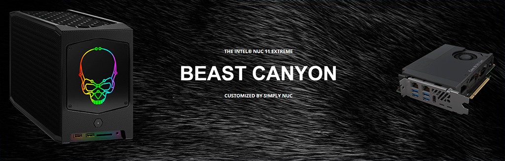 Intel выпустила мини-ПК NUC 11 Extreme (Beast Canyon)
