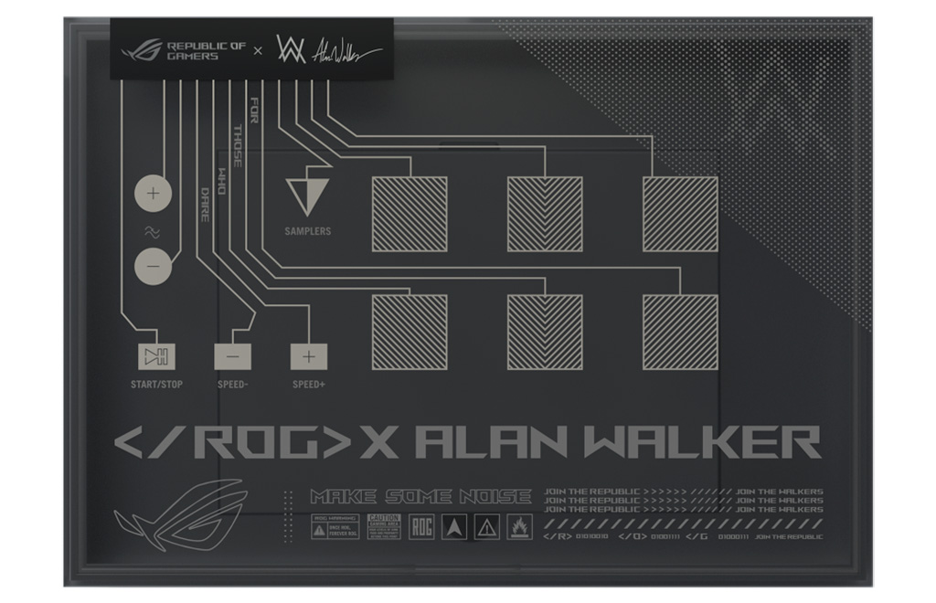 ASUS ROG Zephyrus G14 Alan Walker Special Edition – геймерский ноутбук с «музыкальной коробкой» и носками