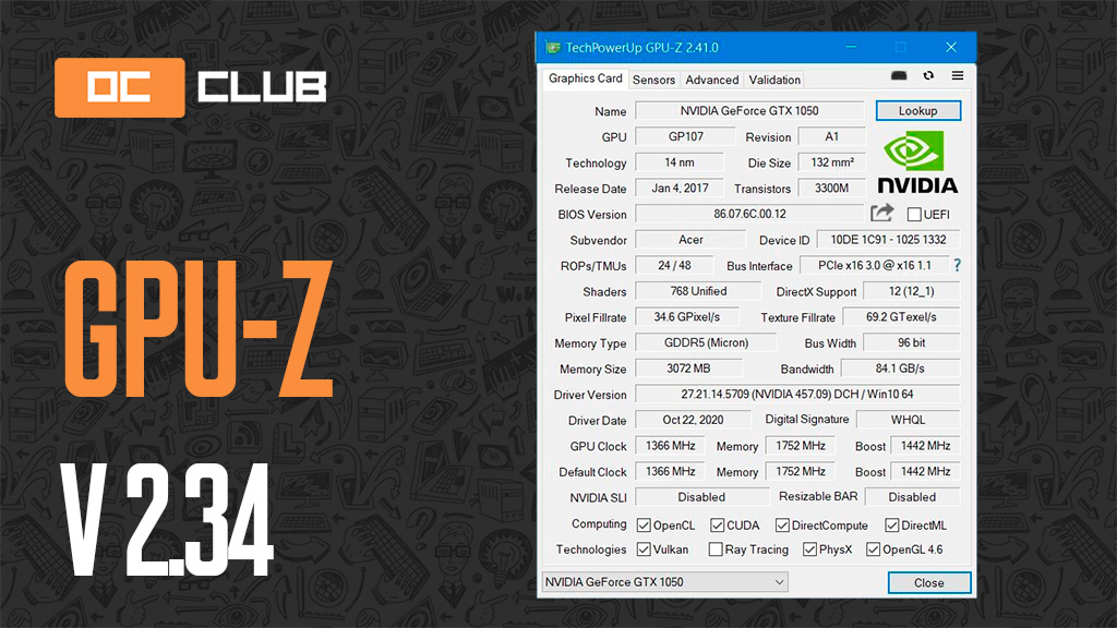 Утилита GPU-Z 2.41.0 «подружилась» с Windows 11 и Radeon RX 6600 XT