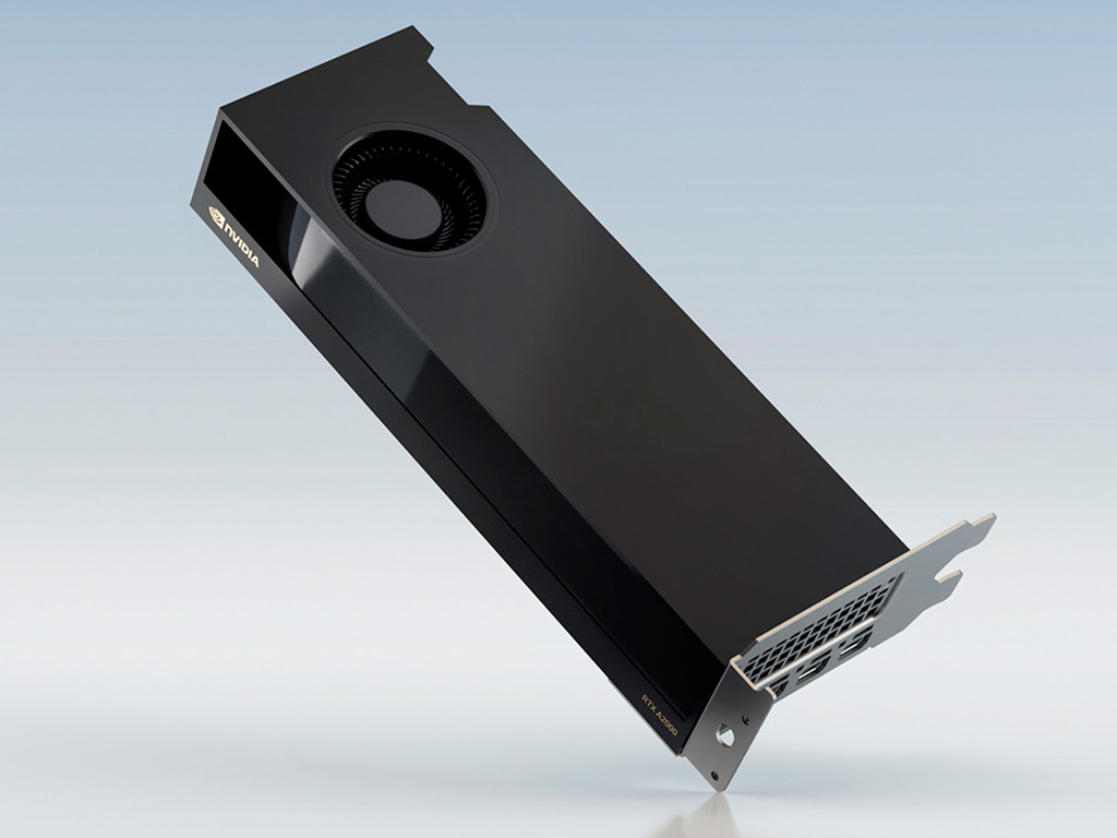 NVIDIA официально представила RTX A2000 – самую маленькую и доступную проф. видеокарту семейства Ampere