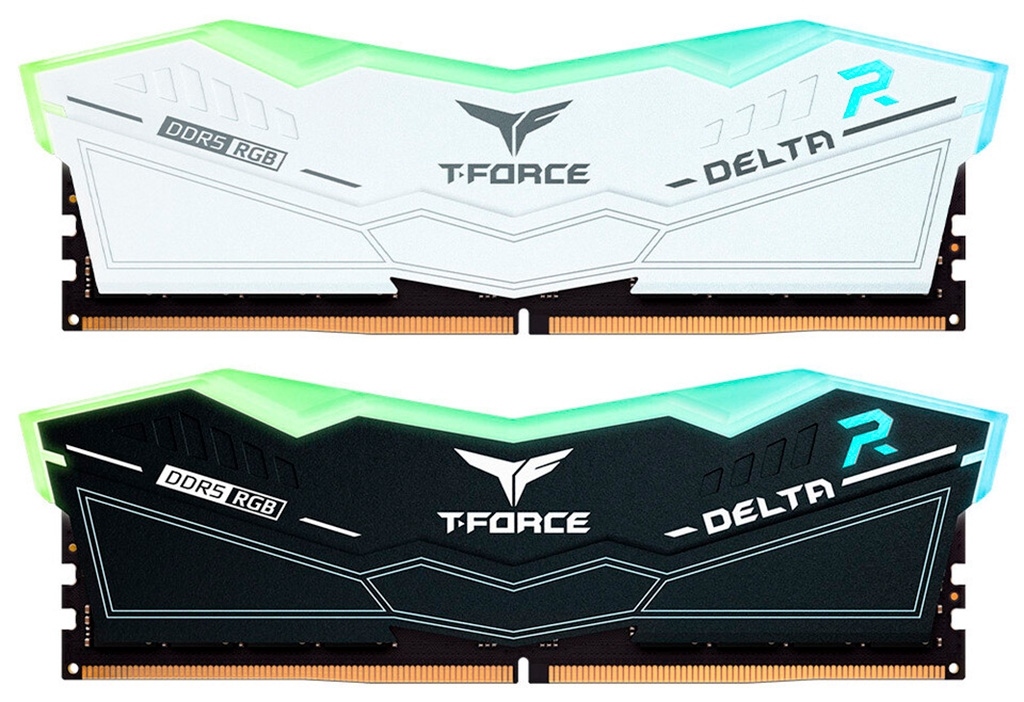 Team готовит оверклокерские «киты» памяти T-Force Delta RGB DDR5 с частотой до 5600 МГц