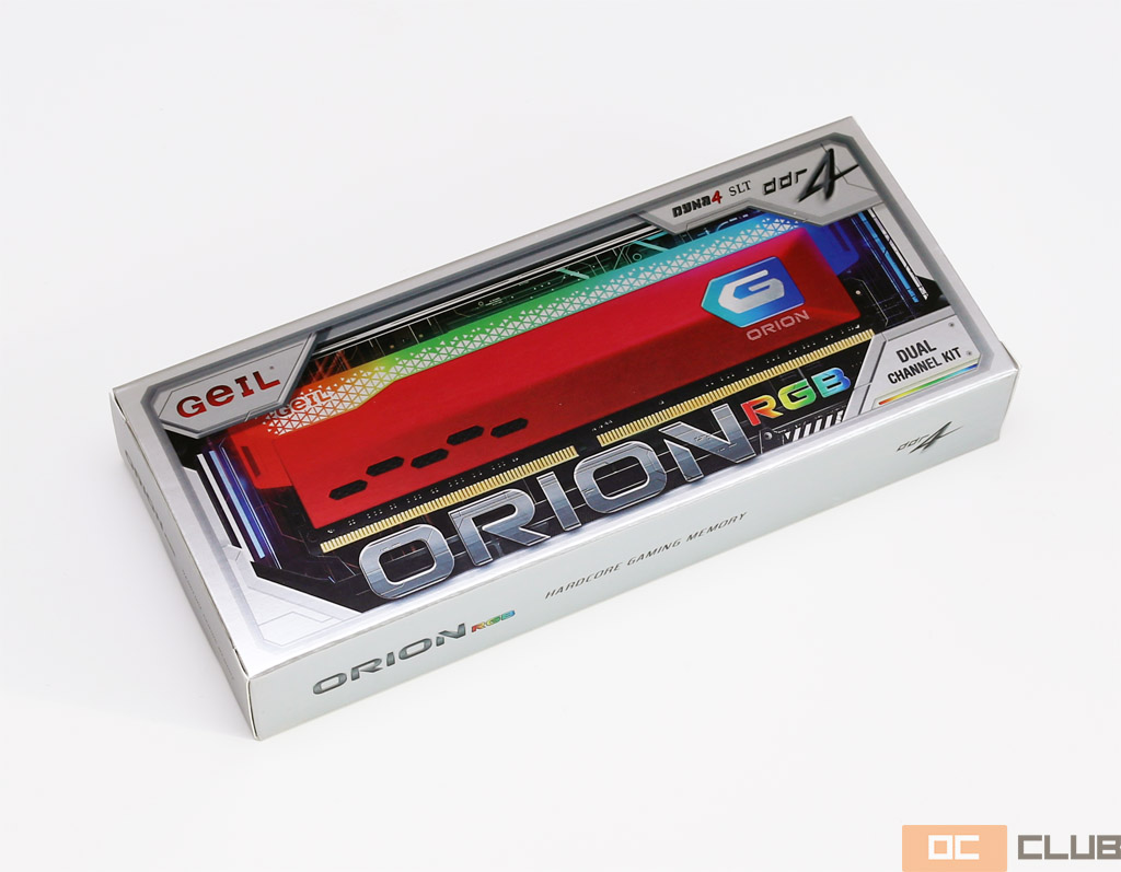 GeIL Orion RGB DDR4-4400 2x 8 ГБ (GOSR416GB4400C18ADC): обзор. В стоке бодряк, в разгон ну никак