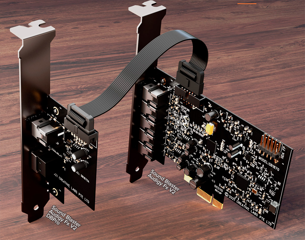 Creative выпускает звуковую карту Sound Blaster Audigy FX V2 с отдельной дочерней платой