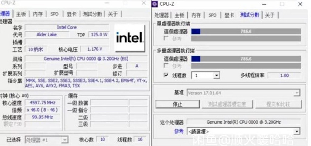 Intel Core i5-12600K на одном ядре лучше всех в CPU-Z