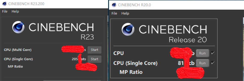 Intel Core i9-12900K не оставил шанса конкурентам в однопоточных тестах Cinebench R20 и R23