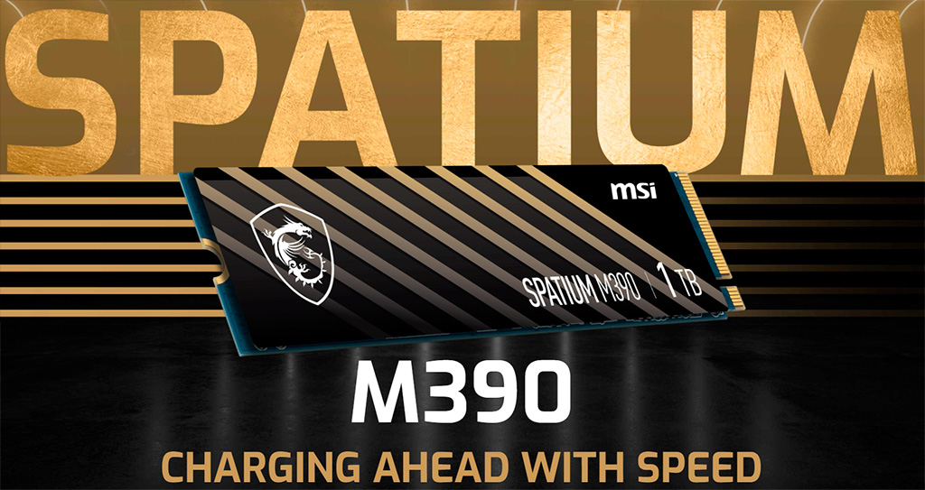 MSI Spatium M390 – одни из быстрейших PCI-E 3.0 накопителей