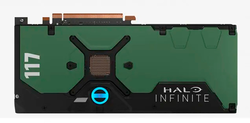 AMD и Microsoft анонсировали лимитированную видеокарту Radeon RX 6900 XT Halo Infinite