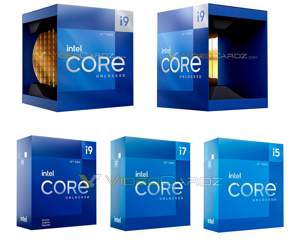 Утечка: официальные цены, характеристики, тесты процессоров Intel Core 12th Gen