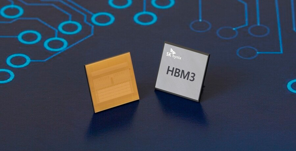 У SK Hynix готовы многослойные чипы памяти HBM3