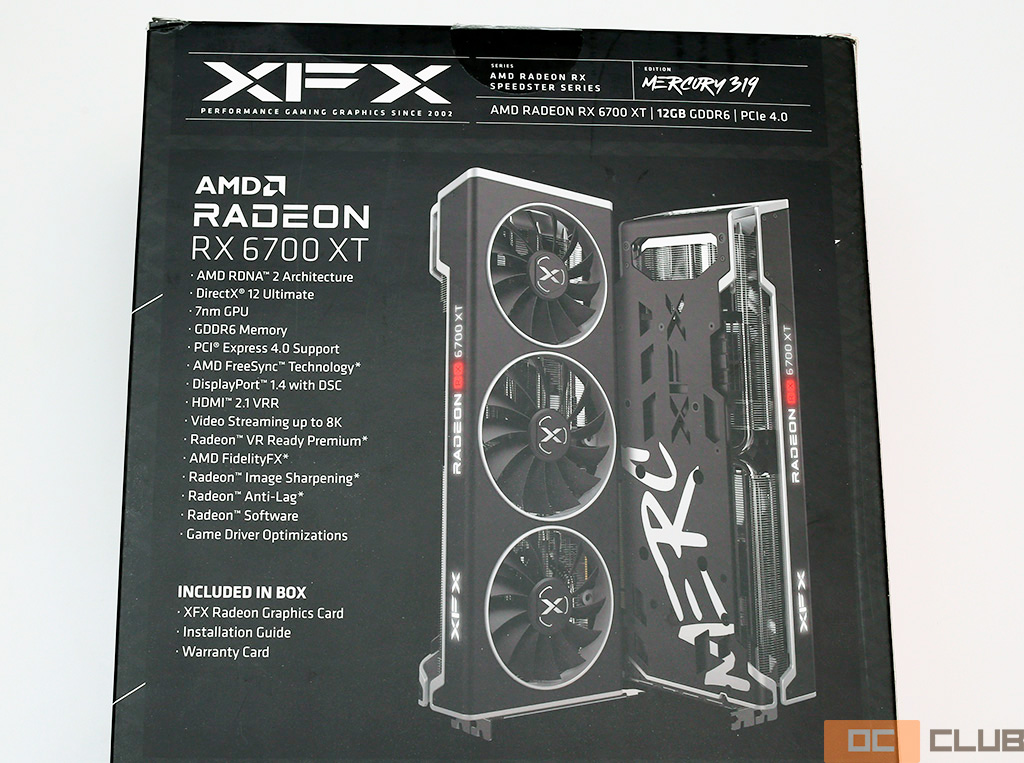 XFX Radeon RX 6700 XT Merc 319: обзор. Видеокарта, возглавившая зло