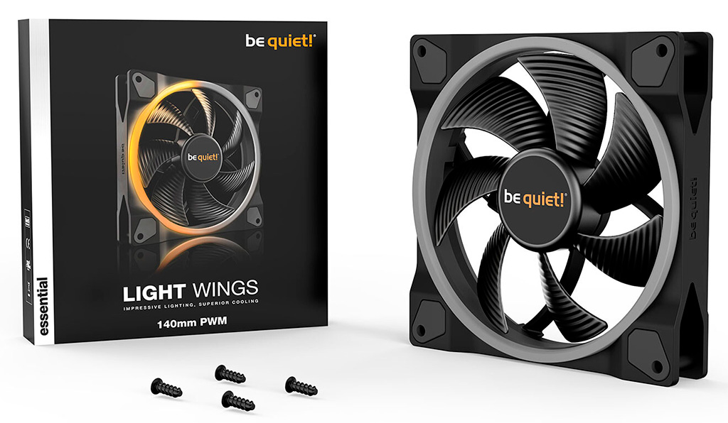 Be Quiet! Light Wings – первые вентиляторы Be Quiet! с подсветкой