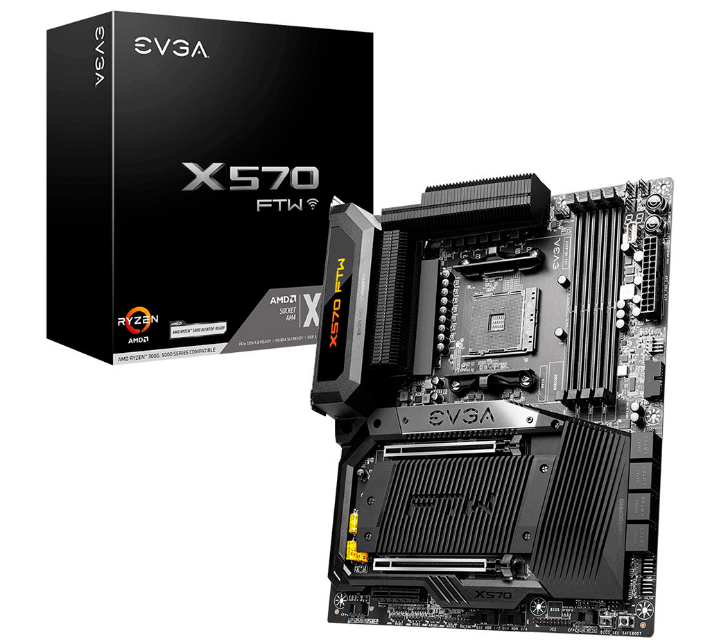 EVGA X570 FTW WiFi – вторая плата для процессоров AMD от EVGA