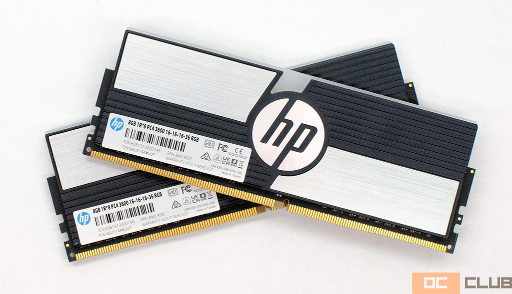 HP V10 RGB DDR4-3600 2x 8 ГБ: обзор. Что она исполняет…