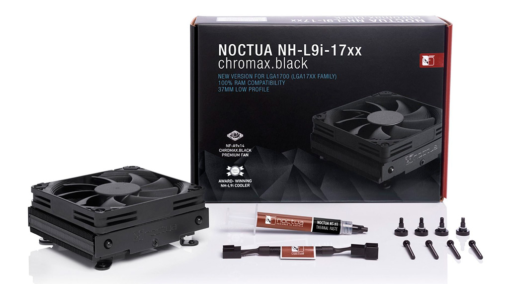 Noctua предлагает новые версии кулера NH-L9i для платформы Intel LGA1700