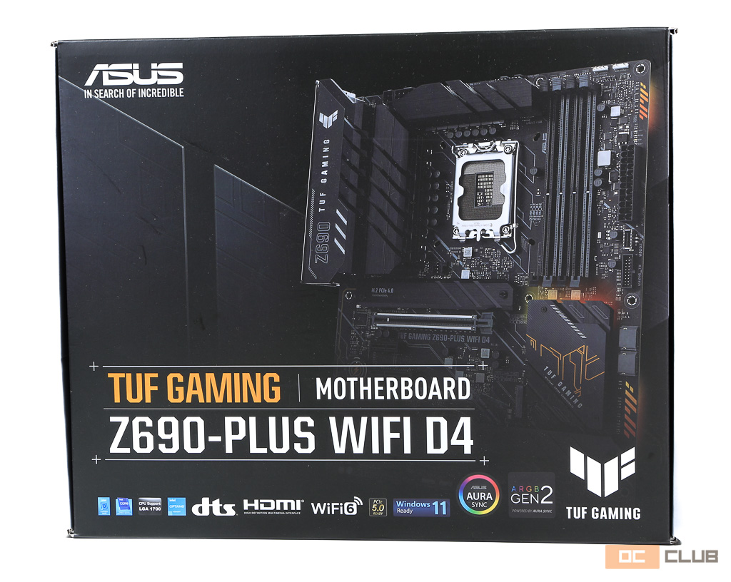 ASUS TUF Gaming Z690-Plus WiFi D4: обзор. Возвращение к истокам?