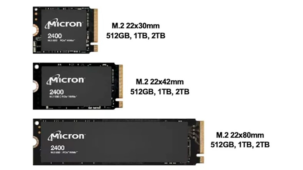 Micron 2400 SSD – всякие-разные NVMe-накопители на новой 176-слойной памяти