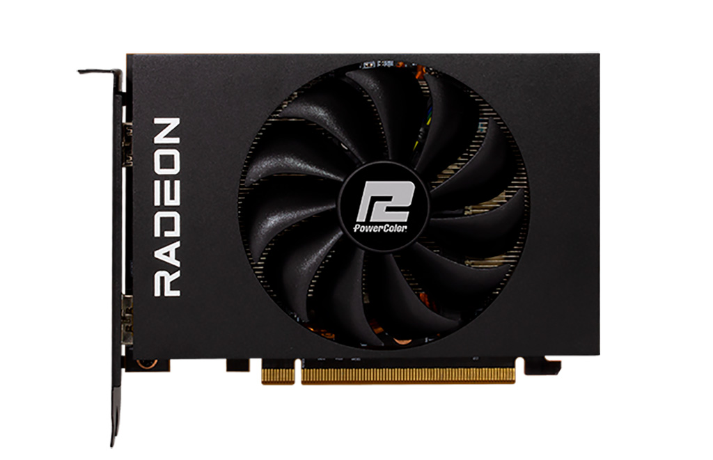 Видеокарта PowerColor Radeon RX 6500 XT ITX занимает в длину 165 мм