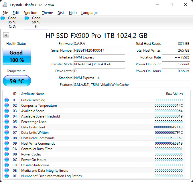 HP FX900 Pro 1 ТБ: обзор. Вещь в себе