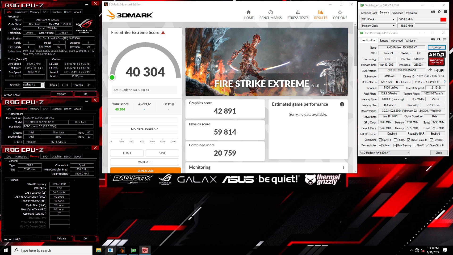 Radeon RX 6900 XT с разгоном свыше 3,3 ГГц обновила рекорды 3DMark Fire Strike