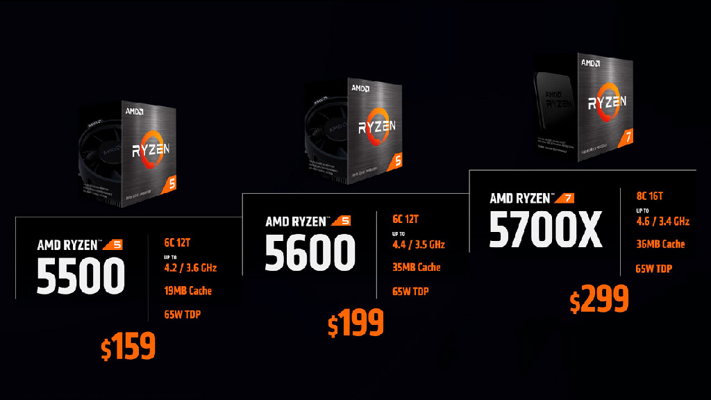 AMD Ryzen 7 5800X3D поступит в продажу 20 апреля за $450, также анонсированы ещё 6 процессоров Ryzen 5000/4000