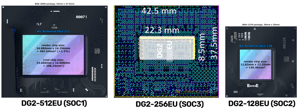 Замечен загадочный графический процессор Intel SOC3 (DG2-256)