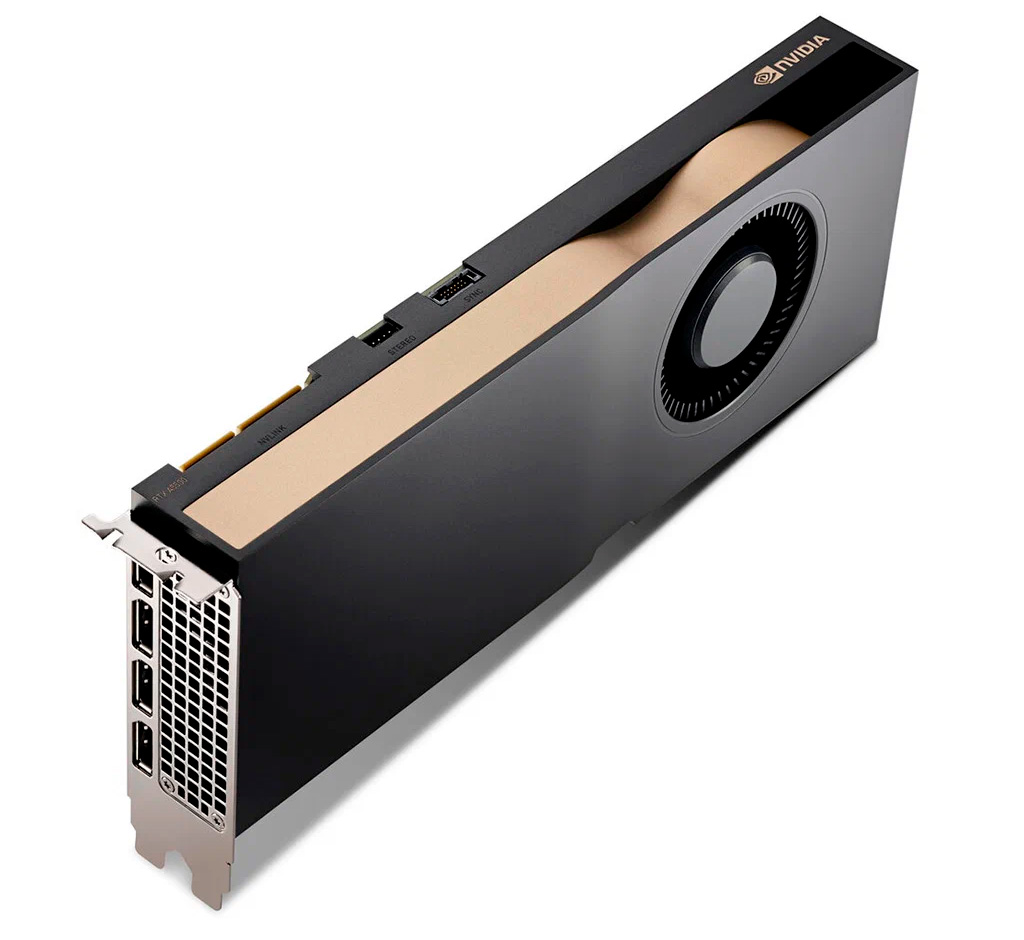 NVIDIA анонсировала несколько новых GPU для рабочих станций: десктопную RTX A5500 и 6 моделей для ноутбуков
