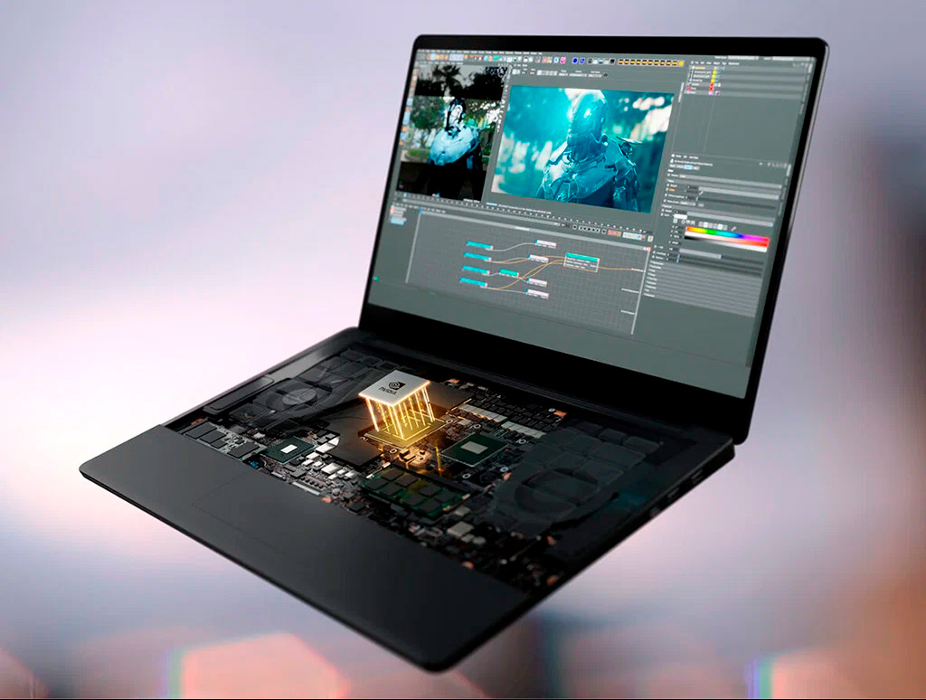 NVIDIA анонсировала несколько новых GPU для рабочих станций: десктопную RTX A5500 и 6 моделей для ноутбуков