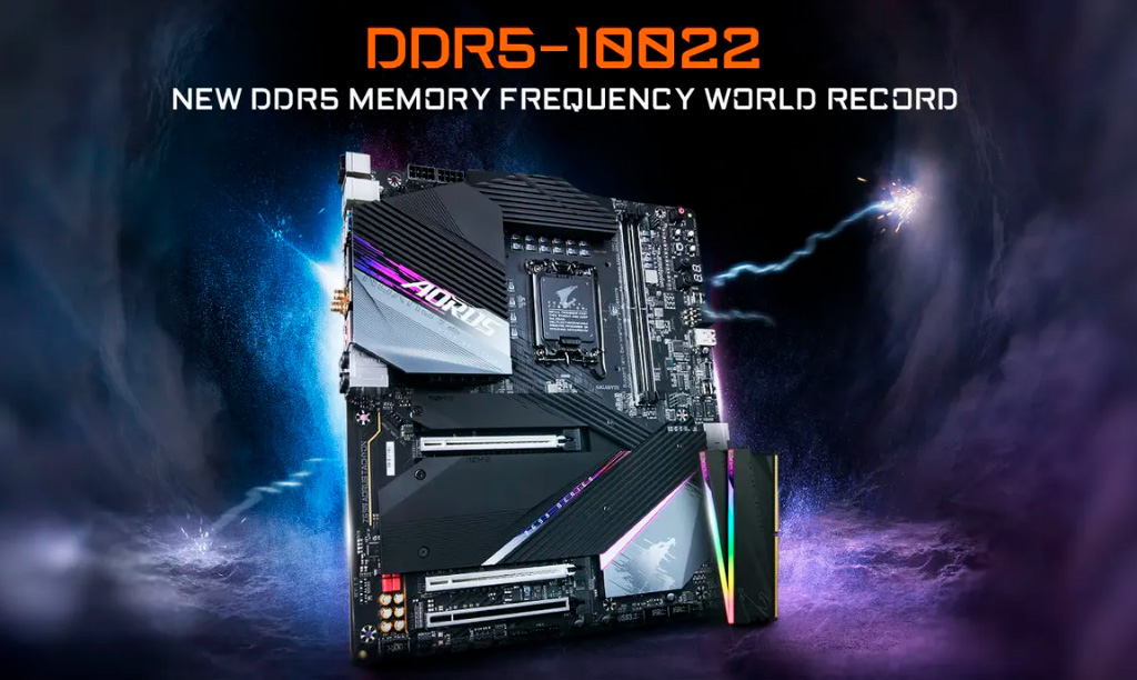 DDR5-10022 – новый рекорд абсолютной частоты ОЗУ
