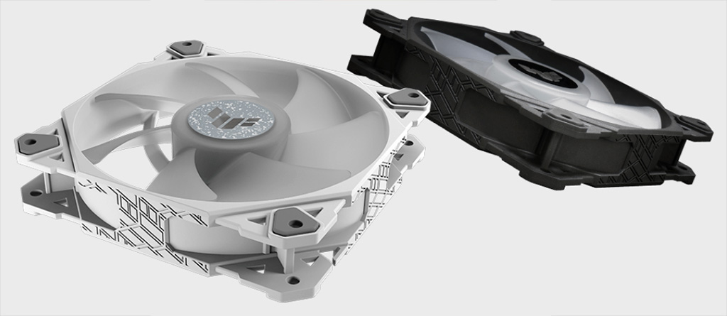 Вентиляторы ASUS TUF Gaming TF120 ARGB способны отработать 250 тыс часов
