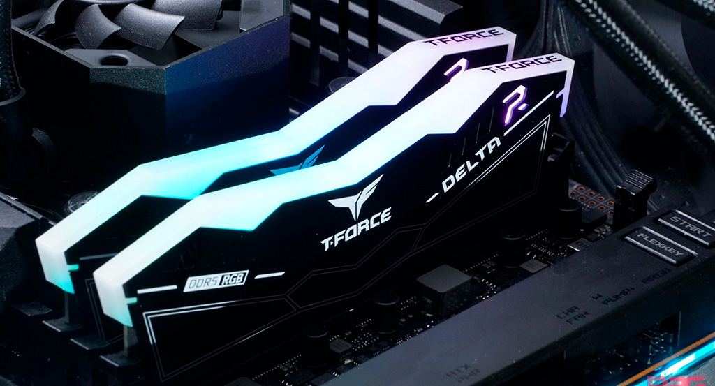 Team расширила ассортимент модулей T-Force Delta RGB DDR5 моделями с высокой частотой и низкими таймингами