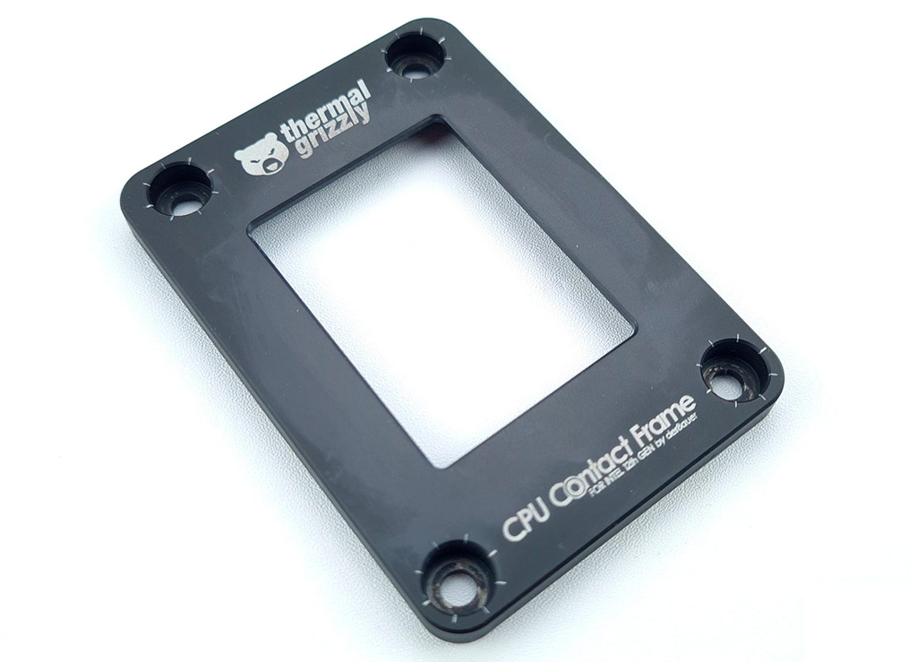 Рамка Thermal Grizzly CPU Contact Frame для LGA1700 снижает температуру процессора до 10 °C