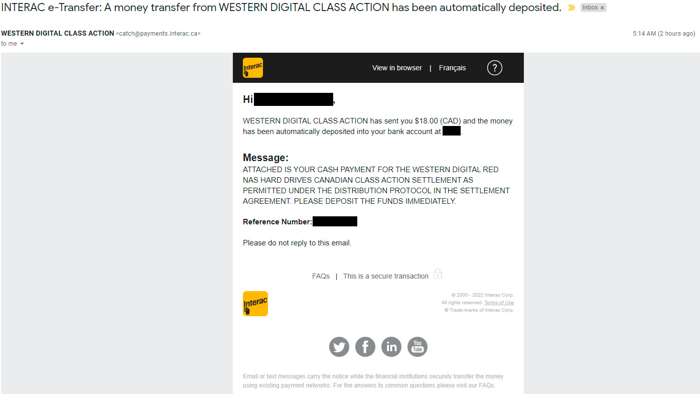 Western Digital выплачивает пользователям «по 3 копейки» за обман с жёсткими дисками, по-тихому использующими технологию SMR