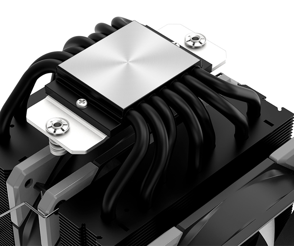 ID-Cooling SE-70AD – двухбашенный процессорный кулер на семи тепловых трубках