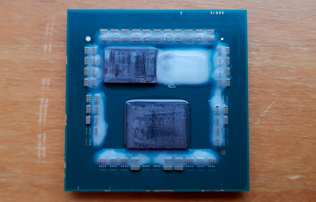 Скальпирование AMD Ryzen 7 5800X3D позволяет снизить температуру на 10 °C