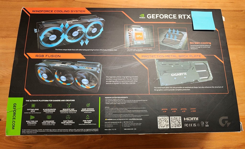 Продажи Gigabyte GeForce RTX 4090 Gaming OС начались фальстартом
