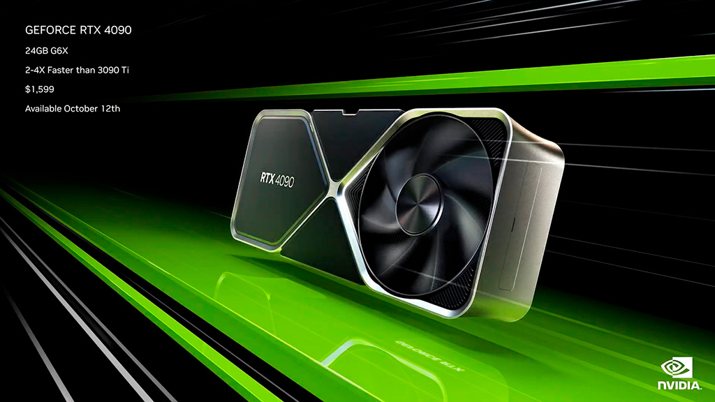 NVIDIA официально представила видеокарты GeForce RTX 4080 и GeForce RTX 4090