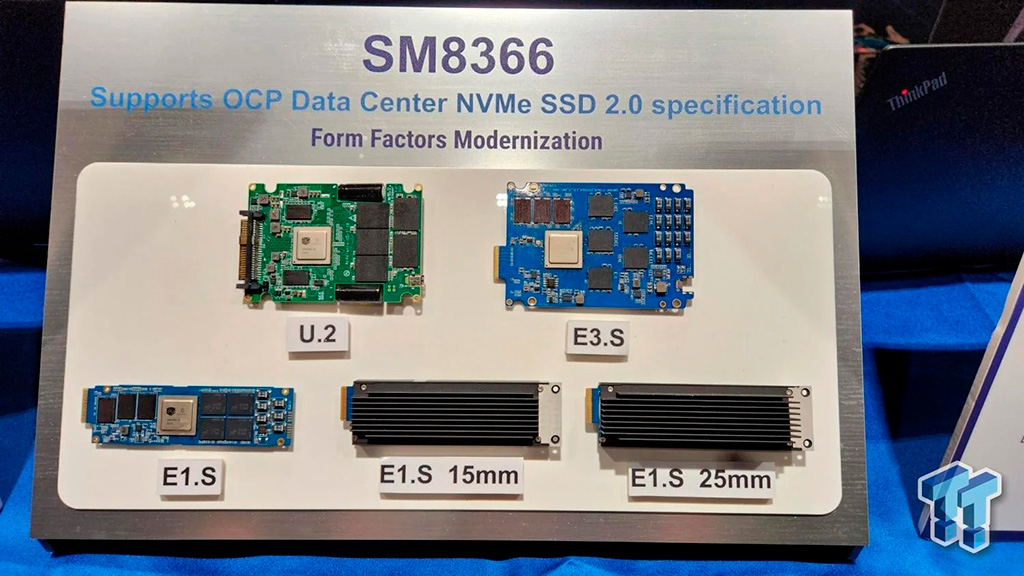 SSD-контроллер Silicon Motion SM8366 обеспечивает 13,6 ГБ/с при записи