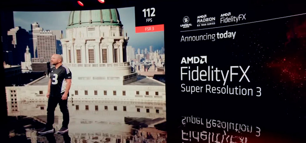 AMD анонсировала технологии FSR 3.0 и HYPR-RX