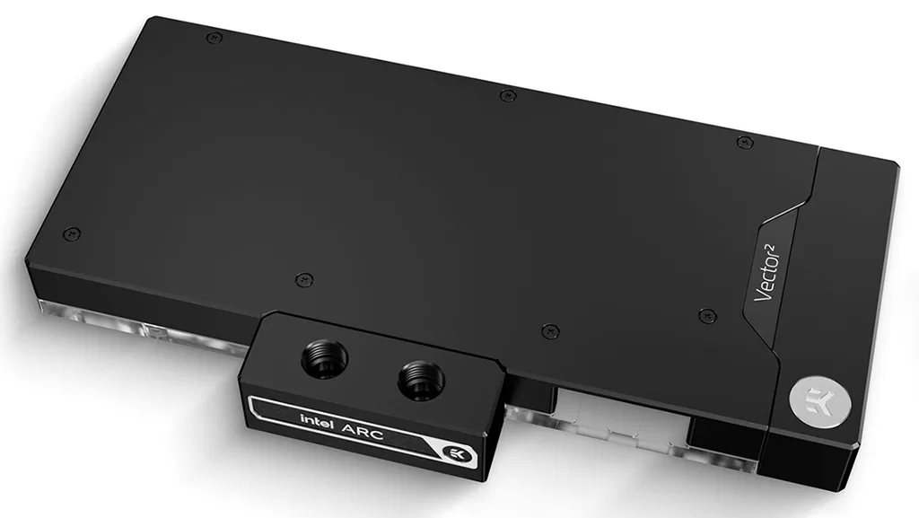 EK-Quantum Vector² ARC A750/A770 – первые водоблоки для видеокарт Intel