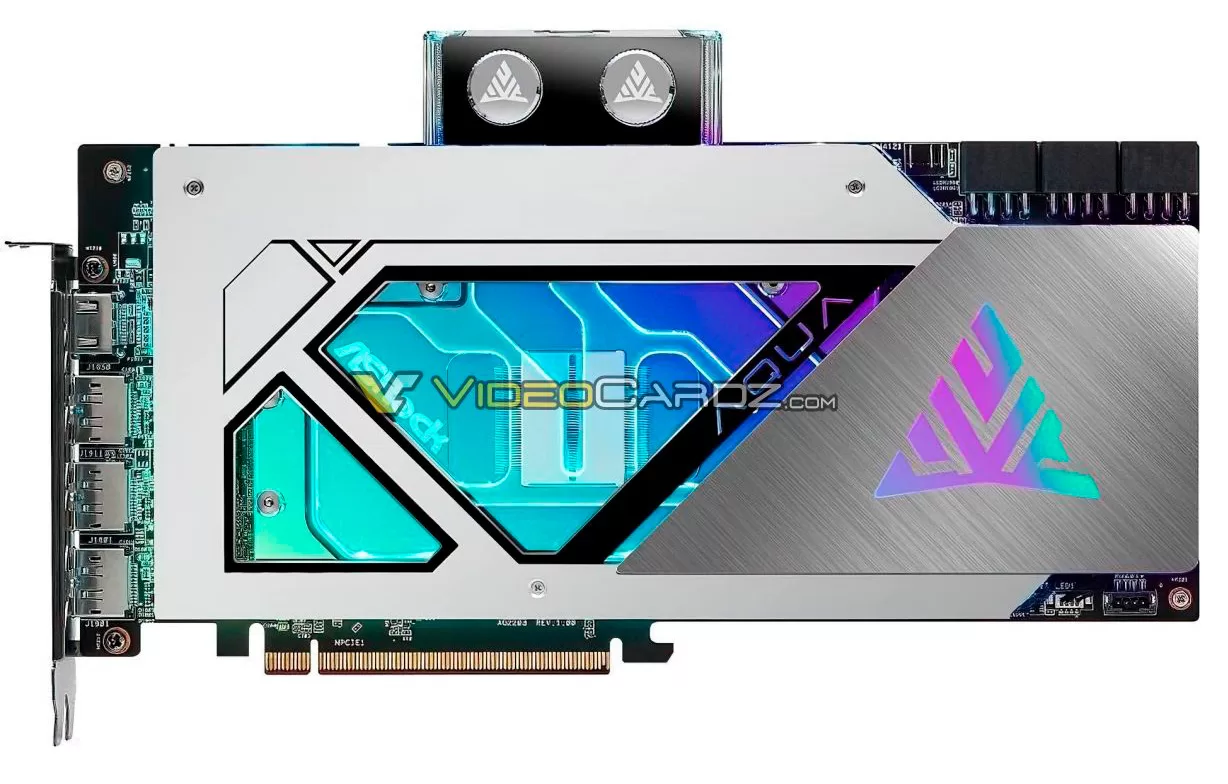 ASRock Radeon RX 7900 XTX Aqua OC – первая RX 7900 с «водянкой»